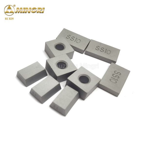 Buy SS10 Tungsten Cemented Carbide Brazing Tips nickel coating at wholesale prices