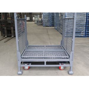 Movable Heavy Duty Q235 Steel Stillages For Warehouse Logistics