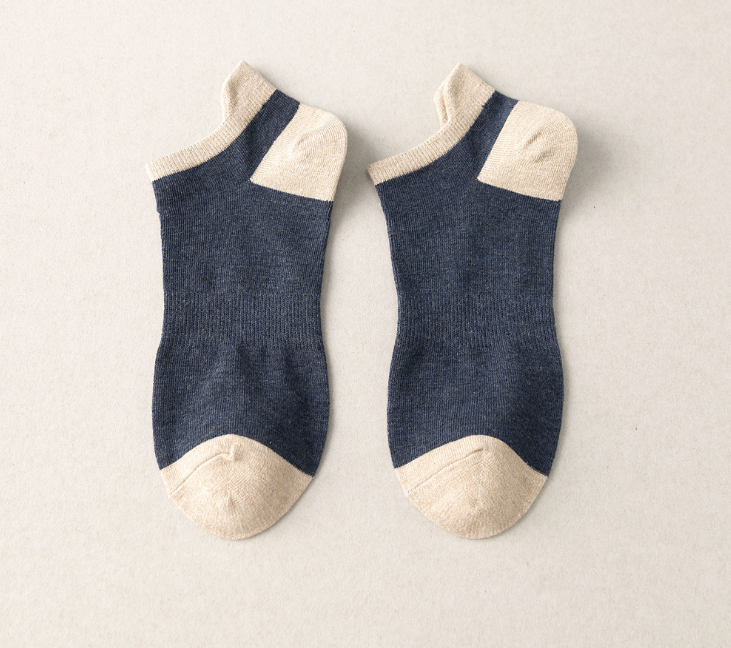 Fashionable Cotton Ankle Length Socks Knitting Men 'S Socks Customized