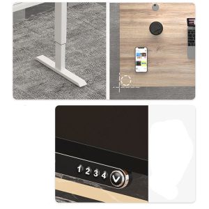 Suppliers Design Wooden Electric Height Adjustable Coffee Table for Commercial