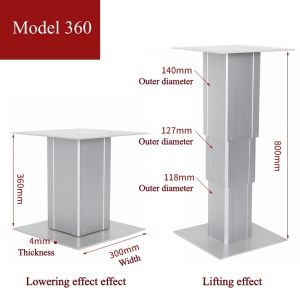 China Electric lift table with three height settings Height - adjustable electric lift table Quiet electric lift table Adjustable lift table  on sale