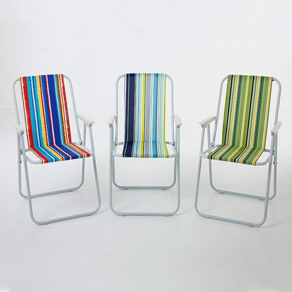 Outdoor Portable Fishing Chair Ultralight Aluminium High Seat Beach Chair for Picnics