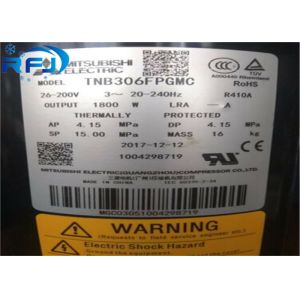 Central Air Conditioning R410a Refrigerant AC Rotary Compressor