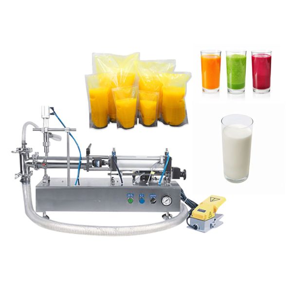Buy Automatic Metering Equipment Liquid Packaging Machine Liquid Pump Milk Juice at wholesale prices