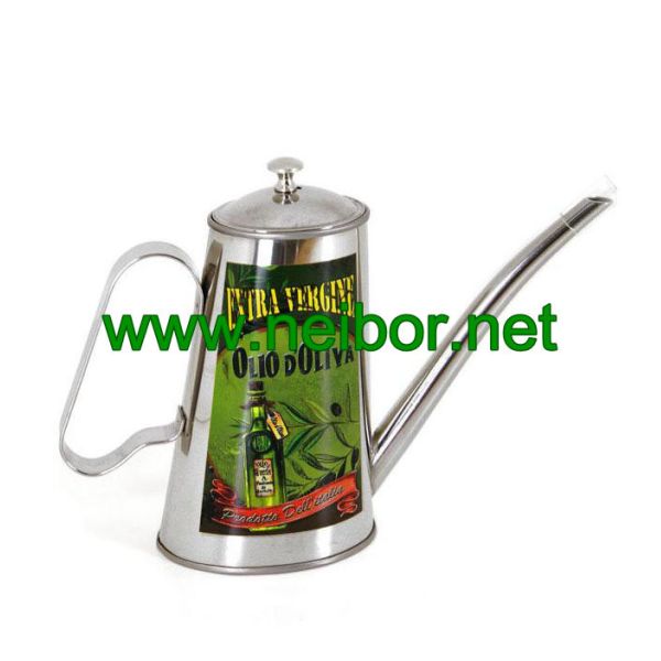 Buy custom order stainless steel olive oil pourer at wholesale prices
