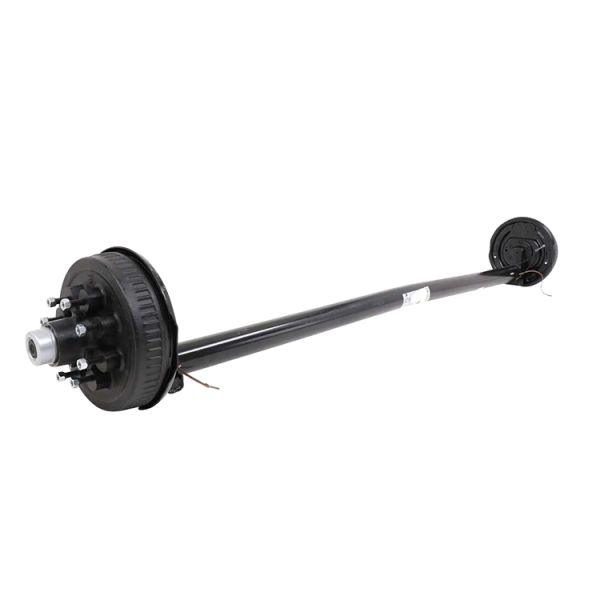 12v Voltage 7000lb Torsion Trailer Axle with Electric Brakes and Hand Brake Option