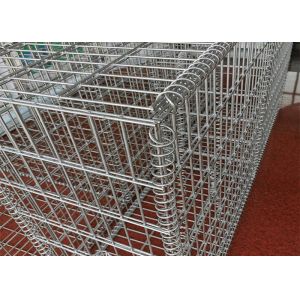 3mm Steel Wire Retaining Wall Galvanized Welded Gabion Box