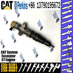 China Diesel nozzle assembly common rail injector 235 5261 2355261 235-5261 for C7 C9 C-9 engine on sale