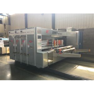 Economic Flexo Printer Slotter Machine Save Labour Time Improve Efficiency