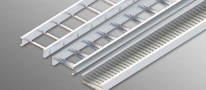 China Light Weight Design High Strength Corrosion Resistant Hot DIP Zinc Cable Tray on sale
