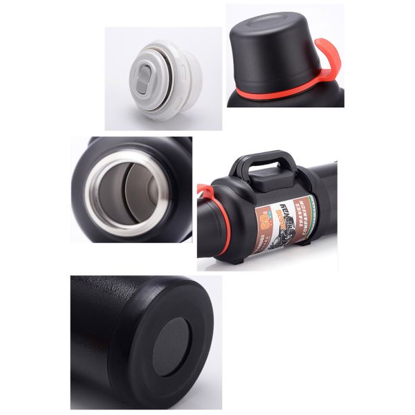 1 Gallon Vacuum Insulated Travel Pot Insulated Water Jug Thermos Insulated Flask With 2 Cups