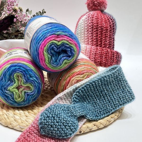 Soft Merino Wool Nylon Hand Arm Knit Yarn Acrylic Blended Cotton Cakes Yarn