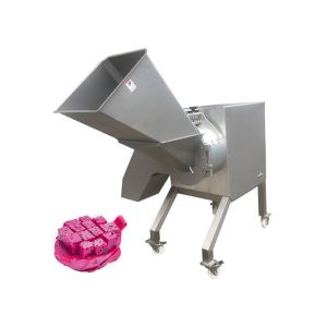 1.5kw Commercial Fruit Processing Equipment Bananas Cutting Pineapple Dicing