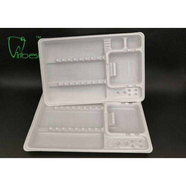 Buy White Electronics Packaging Disposable Plastic Tray at wholesale prices