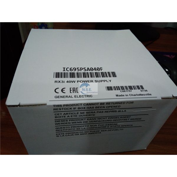 Buy General Electric IC695PSA040 PACSystems RX3i power supply IC695PSA040 at wholesale prices