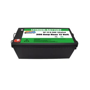 Lightweight 12V 300Ah Lifepo4 Battery Rechargeable Lithium Ion Solar Battery