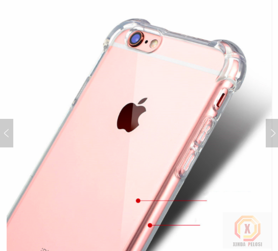 Best selling items mobile phone shell for iphone 7, clear transparent crystal tpu hard cover phone case for iphone 6s 7