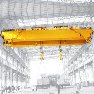 20t QD H20m S10.5-31.5m Custom Double Girder Overhead Crane With Hook