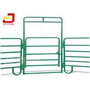 2.1x1.8m Metal Galvanized Steel Livestock Panels For Horses