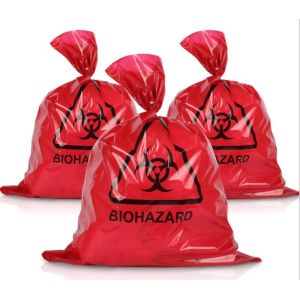 Non Poisonous Biohazard Autoclavable Polypropylene Bags for Medical Waste