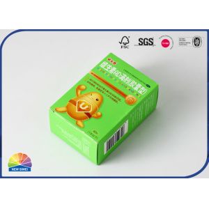 Outer Wrapping Foldable Medicine Packaging Paper Box Recycled
