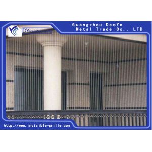 Safty Balcony Constructed 2.0 mm Diameter Stainless Steel Wire Balcony Invisible