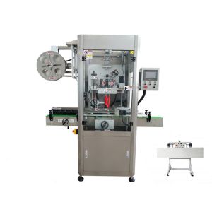 China HF-250M Sleeve Labeler for plastic and glass bottle cap/ neck/full body /bottom shrinking on sale