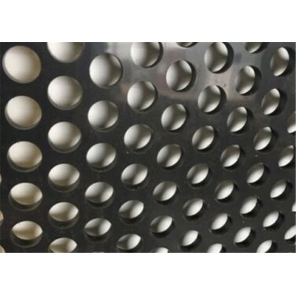 Buy Black 3mm 1000mm Length Perforated Plastic Mesh at wholesale prices