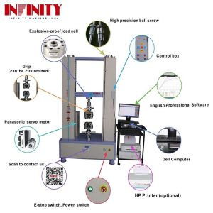 100Kn 200Kn 300Kn Universal Tensile Testing Machine
