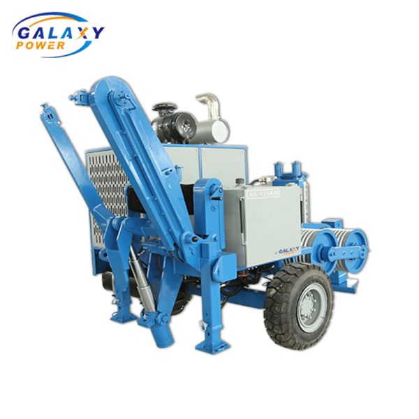 Buy Gs120 Stringing Equipment Max Intermittent Pull 120kn Hydraulic Power Puller at wholesale prices