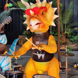 Customized Animatronic Dinosaur Band For Amusement Park