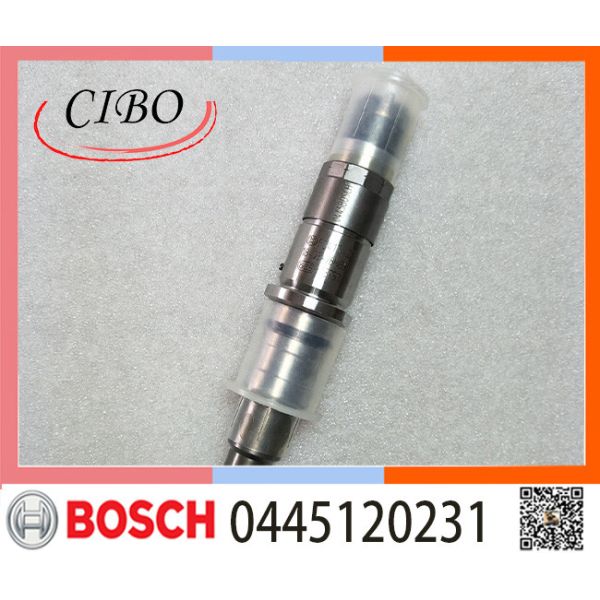 Buy Auto Parts 0445120059 0445120231 Cummins HYUNDAI Fuel Injector at wholesale prices