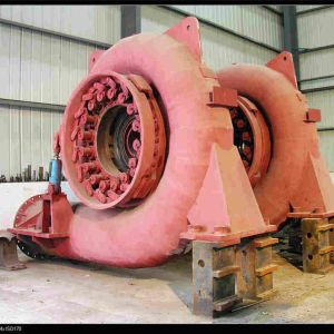 Synchronous Horizontal Hydro Turbine 500Kw Low Head Kaplan Turbine
