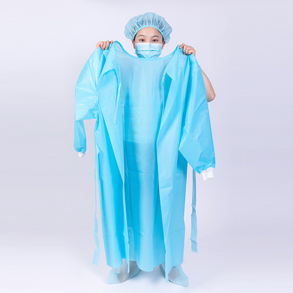 Buy Jumpsuit Structure PP Spunbond  Non Woven Surgical Gown at wholesale prices