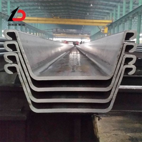 Hot Selling Cheap Steel Sheet Pile Type 2 Sy295/Sy390 Sheet Pile U Shaped Z