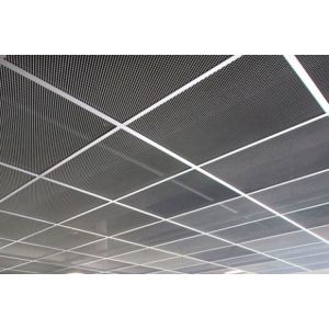 Three Dimensional Effect Stainless Steel Ceiling Panels Increase Space Layering