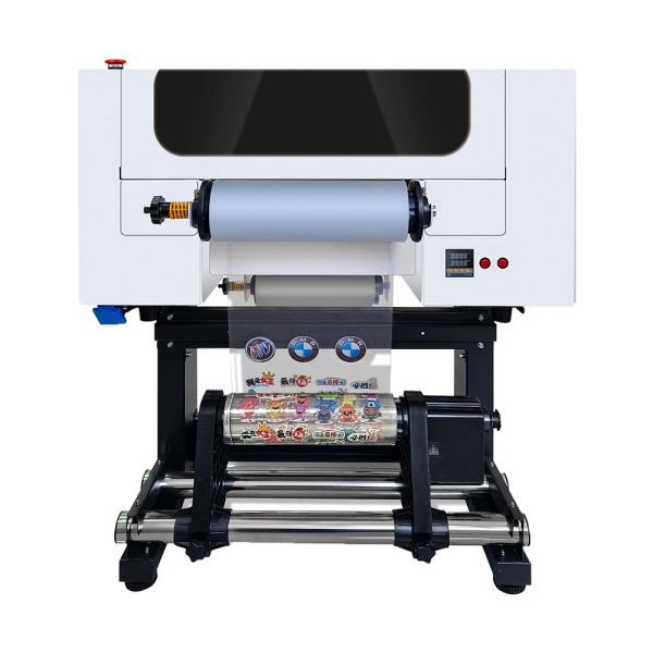 Buy A3 UV DTF Printer Roll to Roll Pet Film 30CM UV DTF Printer With Powder Shaker at wholesale prices