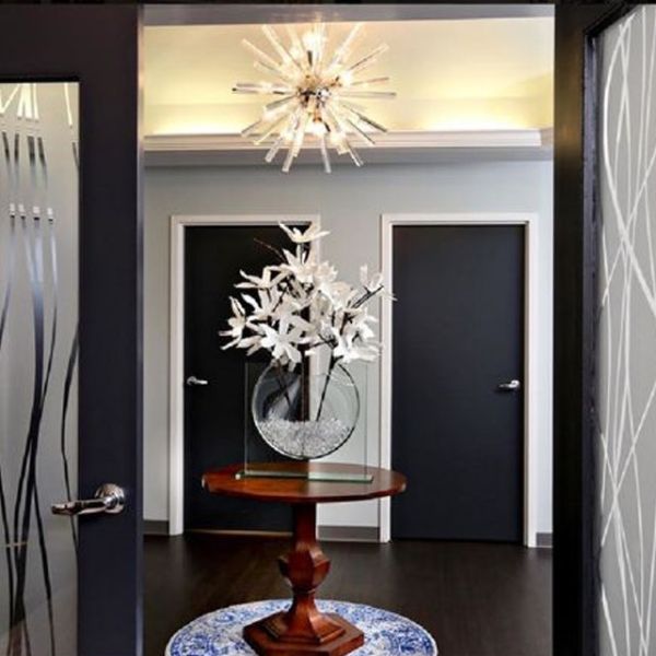 Buy Solid Wooden Composite Front Doors , Interior Double Swing French Doors Long Lifespan at wholesale prices