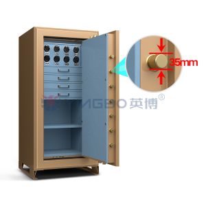 H1600mm Luxury Watch Winder Safe Fingerprint Locking Jewelry Safe