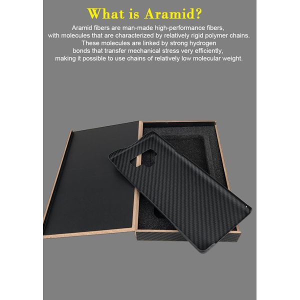 Slim And Light Genuine Aramid Samsung Note 9 Waterproof Case