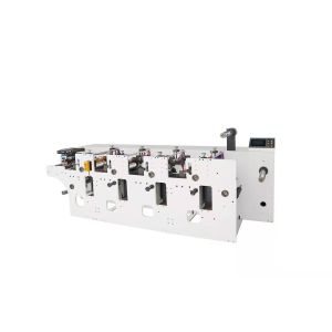 Quality Roll To Roll Narrow Web Flexo Printing Machine For Pvc Flex Banner for sale