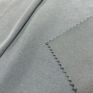 Knitted Style Polyester Dyed Fabric 182GSM Weight Imitate Cotton Velvet