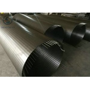 China Wire Wrap Wound Johnson Stainless Steel Well Screens For Filter Equipment on sale