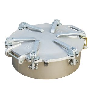 Aluminum Alloy Six Claw Quick Open Stainless Steel Manhole Cover With Modified
