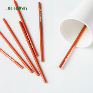 Biodegradable Chevron Paper Straw For Restaurant Department Store