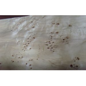 Flat Burled Wood Veneer Sliced Cut , Constructional Ash Burl Veneer