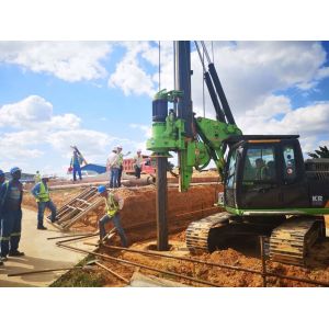 KR90A Low Headroom Piling Rig Diameter 1200mm Depth 32m.