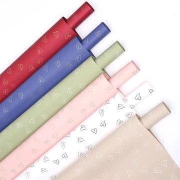 Lizhiran Sweetheart Waterproof Love Bouquet Wrapping Paper Flower Paper Flower