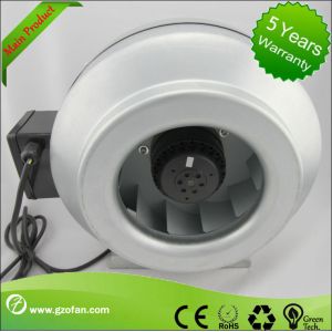 In-Line Duct Fan Mixed Flow 8 Inch Ventilation Exhaust Fan For Hydroponic Indoor