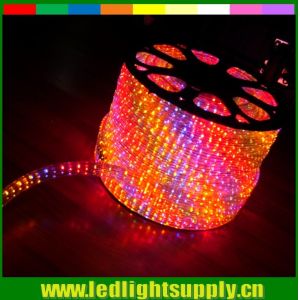 100 meters PVC led rope light 4 wires DIP 5mm led flex rope for club